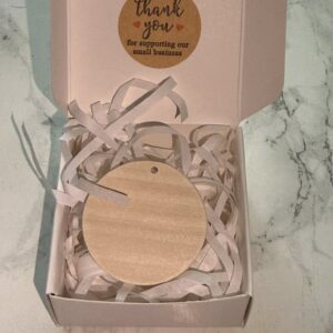 Rund Nyckelring av trä