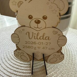 Födelse tavla egen design