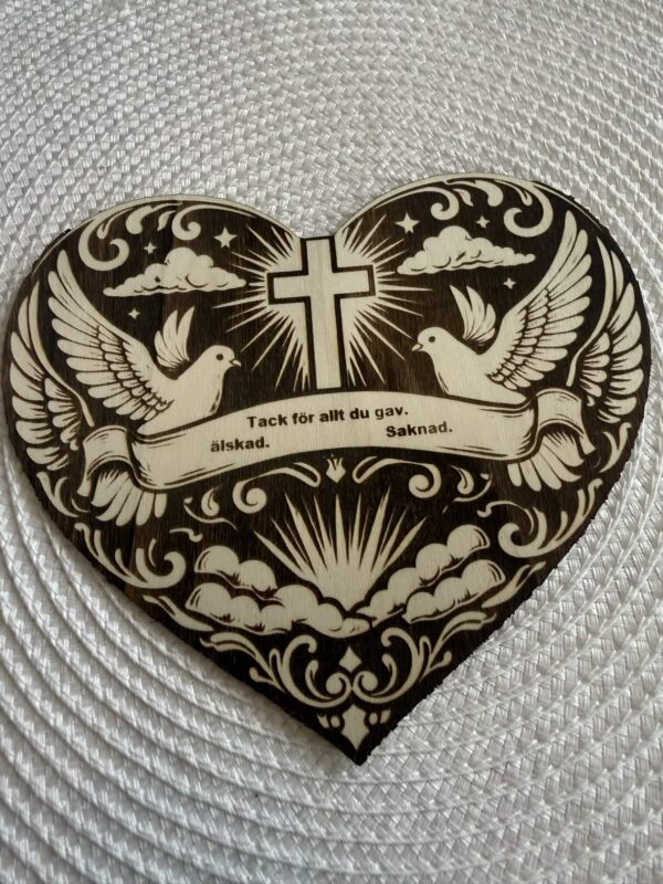 Ett sista farväl till begravning personlig design