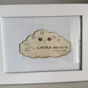 "Cloud" Birth Announcement